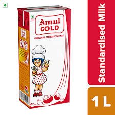 Amul Gold Milk 1 Litre Carton