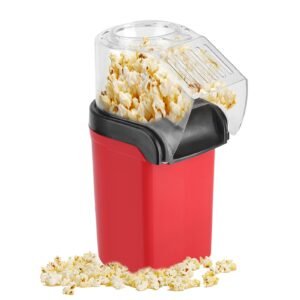 Automatic Mini Popcorn Machine – Portable Hot Air Popcorn Maker for Home