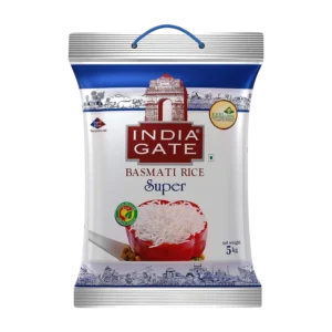 India Gate Super Basmati Rice - 5 Kg