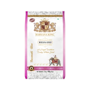 Haryana King Rozana Gold Basmati Rice - 1 Kg + ( Free Rice 100 Gm)