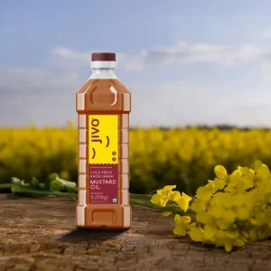 Jivo Kachi Ghani Mustard Oil (bottle) - 1 Ltr