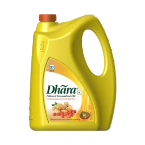 Dhara Filtered Groundnut Oil - 5 Ltr