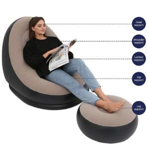Sofa Cum Chair With Foot stool