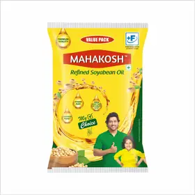 Mahakosh Refined Soyabean Oil Pouch (Soyabean Tel)  (750 g)